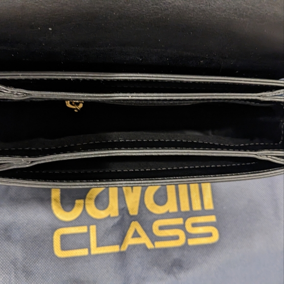 Roberto Cavalli Paisley Soft Calf Hair Shoulder / Crossbody Bag + Dust Bag Nwt - Picture 11 of 14